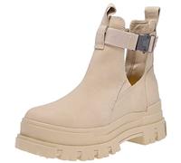 Buffalo Aspha Coa - Bootie Flat - Vegan Nubuck - Beige Kunstleder 40 EU