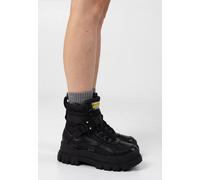 Buffalo - Aspha Com1 Vegan Nappa/Nylon Black - Girl Schuhe - Schwarz - EU 36 - Textile, Synthetic/Textile/Gummi Schwarz EU 36