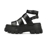 Buffalo Aspha GLD Damen Sandalen Schwarz Gr. 35 | Neu, BN16020251