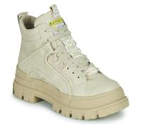 Buffalo, ASPHA NC Mid, modische vegane Keilabsatzschuhe (Imi Nappa), beige, 40 EU