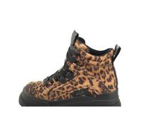 Buffalo Aspha Nc Mid - Schwarz/Beige Leo Kunstleder Weite Normal, Schuhgröße 41