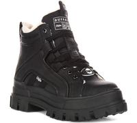 Buffalo ASPHA NC MID WARM BN16221861 Damen Schnürstiefelette Warmfutter, Größe 36