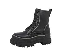 Buffalo Stiefel ASPHA RLD ICE Damen Schnürer Lederimitat Schwarz EU 40
