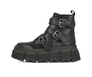 Buffalo AVA Ankleboot Damen Vegan Nappa Black - Schwarz / EUR 40