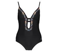 Buffalo Badeanzug "Flori" in Schwarz - Größe 40C/D-Cup | Damen Bademode