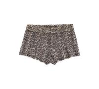 Badeshorts BUFFALO "Simba", Damen, Gr. 36, N-Gr, bunt (leo, bedruckt), Obermaterial: 90% Polyester, 10% Elasthan, Badehosen Badeshorts, in Häkeloptik (96947236-36) leo, bedruckt