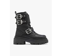 Buffalo Biker Boots, Farbe Schwarz, Größe 39