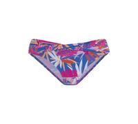 BUFFALO Bikini-Hose Damen blau-pink bedruckt Gr.38