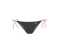 Bikini-Hose BUFFALO "Florida", Damen, Gr. 38, N-Gr, rosa (rosa, schwarz), Polyamid, bedruckt, gepunktet, Badehosen Bikini-Hose, mit Mustermix (501557-38) rosa, schwarz