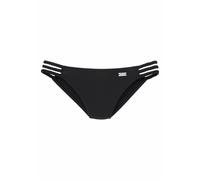 Bikini-Hose BUFFALO "Happy" 32, N-Gr, schwarz Damen Badehosen Bikini-Hose Mixkini Wäsche Bikini Hosen mit geflochtenen Bändern 32, N-Gr schwarz