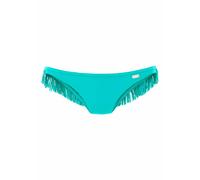 Buffalo Bikini-Hose Happy, mit Fransen 42, N-Gr grün Damen Black White Trends Damenbademode 42, N-Gr türkis