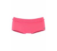 Buffalo Bikini-Hotpants Happy, mit geflochtenem Ziergürtel 42, N-Gr rosa Damen Black White Trends Damenbademode 42, N-Gr rosa