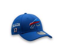 Buffalo Bills Josh Allen #17 New Era 9FORTY NFL Player Cap Blau StadiumDreams Exclusive - ONE SIZE