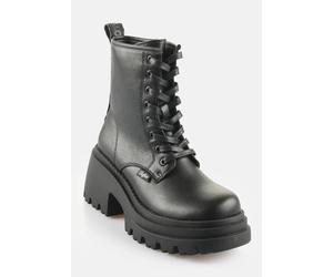 Buffalo - Braver Lace Up Vegan Nappa Black - Girl Schuhe - Schwarz - EU 41 - Synthetic/Synthetic/Gummi Schwarz EU 41