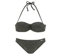 BUFFALO Bügel-Bandeau-Bikini Damen oliv Gr.44 Cup E