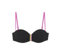 BUFFALO Bügel-Bandeau-Bikini-Top Damen schwarz Gr.42 Cup E