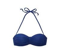 BUFFALO Bügel-Bandeau-Bikini-Top Damen blau Gr.34
