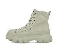 Buffalo Cade Lace Up Hi Damen Organic Cotton Sage Green - Grün / EUR 42