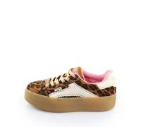 Buffalo Cajo - Leo/Pink/Weiß Kunstleder Weite Normal, Schuhgröße 37