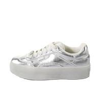 Buffalo Cajo Sneaker - Weiß/Silber Synthetik