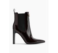 Buffalo Chelsea Stiefelette Burgunder, Damen, Größe: 36, Material: PU/Textil