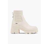 Buffalo Chelsea Stiefelette Offwhite, Damen, Größe: 39, Material: PU/Nylex