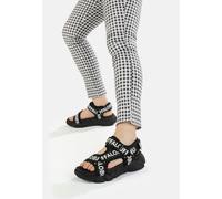 Buffalo - CLD Tec Nylon Black - Girl Sandalen - Schwarz - EU 38 - Textile, Synthetic/Textile/Gummi,Synthetik Schwarz EU 38