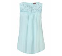 Crepebluse BUFFALO Gr. 42, blau (türkis) Damen Blusen (623528-42) türkis