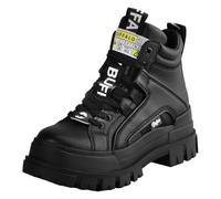 BUFFALO Damen Stiefelette 'Aspha' schwarz / weiß, Größe 38, 5010906 Schwarz / Weiß 38