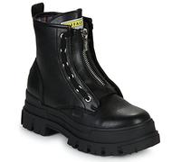Buffalo Damen Aspha Zip Mode Stiefel, Schwarz, 37 EU