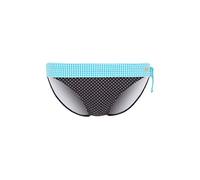 Bikini-Hose BUFFALO "Florida", Damen, Gr. 40, N-Gr, bunt (türkis, schwarz), Polyamid, gepunktet, Badehosen Bikini-Hose, mit Zierschleife, Mix-Kini (519328-40) türkis, schwarz