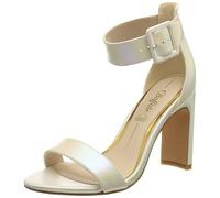 Buffalo Damen JEN Ankle Sandale mit Absatz, Pearl White, 39 EU