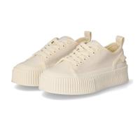 Buffalo Damen Low Sneaker Madison Textil Beige Größe 36