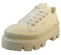 Buffalo Damen Low Sneaker Raven Lo 1622218 Creme