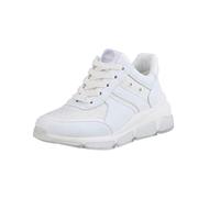 Buffalo Damen Low-Top Sneaker Batter STILL, Damen Halbschuhe,weiblich,Ladies,Women's,Woman,schnürschuhe,schnürer,Halbschuhe,Weiß (White),41 EU / 7 UK