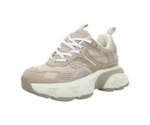 Buffalo Damen Plateau Sneaker für Damen, beige, Größe 40 EU