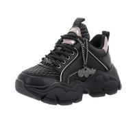 Buffalo Damen Plateau Sneaker für Damen, schwarz, Größe 40 EU