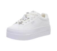 Buffalo Damen Plateau Sneaker für Damen, weiß, Größe 41 EU