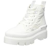 Buffalo Damen Raven HI Halblange Stiefel, White, 38 EU