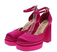 Buffalo Damen Sandale May DORSDAY High Heels Riemchensandalen Rosa 41 EU