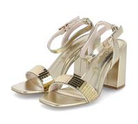 Buffalo Damen Sandaletten Charlotte Glam Gold Synthetik 38