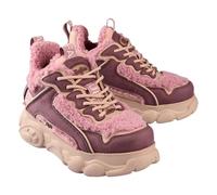 Buffalo Damen Plateau Sneaker für Damen, rosa, Gr. 37 EU