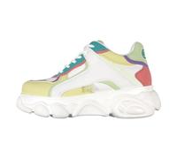 Buffalo Damen Schuhe Sneaker Schnürschuh CLD Echo, Farbe:Mehrfarbig, Schuhgröße:EUR 39, Artikel:-Yellow/Lime/Petrol