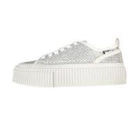 Buffalo Damen Schuhe Sneaker Schnürschuh Madison Glam, Farbe:Creme, Schuhgröße:EUR 40, Artikel:-White/Mermaid
