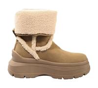 Buffalo Damen Schuhe Stiefeletten Olympia Fold Boot Warm, Farbe:Beige, Schuhgröße:EUR 38, Artikel:-cognac/cream