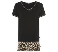 BUFFALO Damen Shorty schwarz/Leo-Allover Gr.32/34