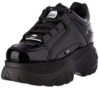 Buffalo London 2.0 Patent Womens Schwarz Turnschuhe EU 40 / UK 6,5