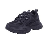Buffalo Damen Schuhe Sneaker Schnürschuh Yuno, Farbe:Schwarz, Schuhgröße:EUR 40, Artikel:-Black