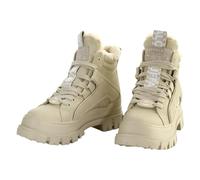 Buffalo Damen Boots Aspha NC Mid Warm Beige Größe 39
