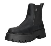 Buffalo Aspen Chelsea Damenlederstiefel In Schwarz - EUR 41